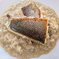 Rissoto de setas con lubina a la plancha[...]