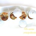 Mini clafoutis de pera en cocotte. Feliz lunes!