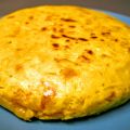 
TORTILLA DE PATATA CON CEBOLLA
