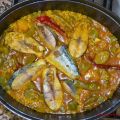 ARROZ MELOSO DE LLAMPUGA Y CALABAZA
