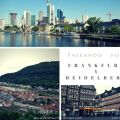 Paseando por Frankfurt y Heidelberg