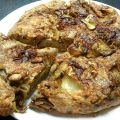 Tortilla de alcauciles (alcachofas)