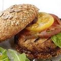 comida yucateca -Hamburguesas de pavo con pan