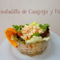 Ensaladilla de Cangrejo y Piña