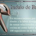 Bizcocho de calabaza y premio