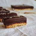 Barritas de chocolate y caramelo