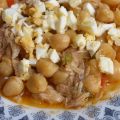 Garbanzos Guisados con Caballa