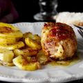 MUSLOS DE POLLO, RELLENOS DE JAMÓN Y QUESO