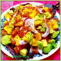 ENSALADA DE SALMÓN MARINADO
