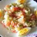 Ensalada de patata y tomate