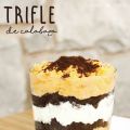 Trifle de calabaza y queso crema
