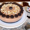 Tarta de Queso de Nutella con Oreo (Cheesecake[...]