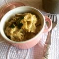 Farfalle con salsa de boletus, foie y trufa