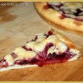 Tarta de moras y frambuesa
