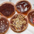 CUPCAKES DE VAINILLA CON CHOCOLATE