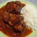 Rabo estofado con especias