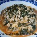 Arroz caldoso de verduras
