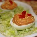 Huevos rellenos de anchoas y atún