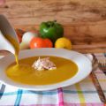 CREMA DE VERDURAS CON POLLO
