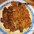 Ternera con arroz y alcachofas (Olla New Chef)