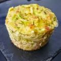 Timbal de atún con arroz