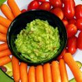 GUACAMOLE RÁPIDO CON CRUDITÉS