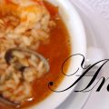 arroz caldoso con marisco