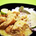 Curry de Pollo Cremoso y Cumpleblog