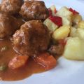 Receta de albóndigas en salsa
