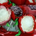 Cake pops de rosas