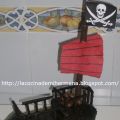 TARTA BARCO PIRATA