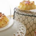 Pastelitos de queso con mermelada de pimiento