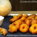 Buñuelos típicos Valencianos con calabaza asada