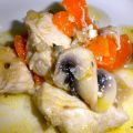PECHUGAS CON ZANAHORIAS Y CHAMPIÑONES