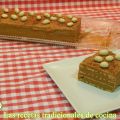 Tarta fácil de galletas y moka sin horno