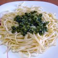 Tallarines al pesto