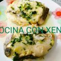 Merluza en salsa verde, en Freidora Cecofry