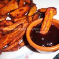 Bastoncitos fritos especiados de boniato