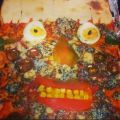Pizza Monstruo, especial halloween