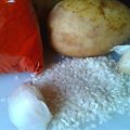 ARROZ CON PATATA Y PIMENTÓN