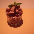 Mousse de chocolate y naranja