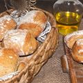 Chapatitas de aceite de oliva y centeno