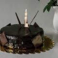 TARTA DE TRUFA Y AMARENA