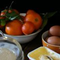 Bizcocho de mandarina con curd de limón y[...]