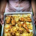 Pollo a la turca