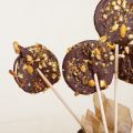 Piruletas de Chocolate y Quicos!! mmm...