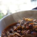 POTAJE DE AZUKIS CON ALCACHOFAS