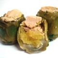 Alcachofas rellenas de manzana y mousse de[...]