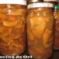 CONSERVA DE NÍSCALOS Y OTRAS SETAS