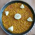 Arroz a banda sin pescado.